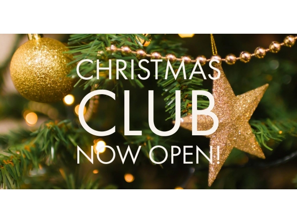 Christmas Club 2022 is NOW Opened